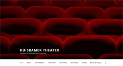 Desktop Screenshot of huiskamertheater.nl